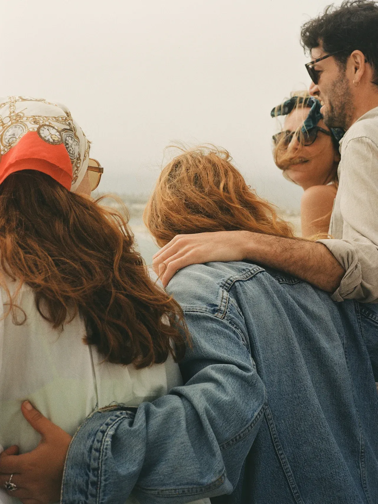 A close group of friends gathered together