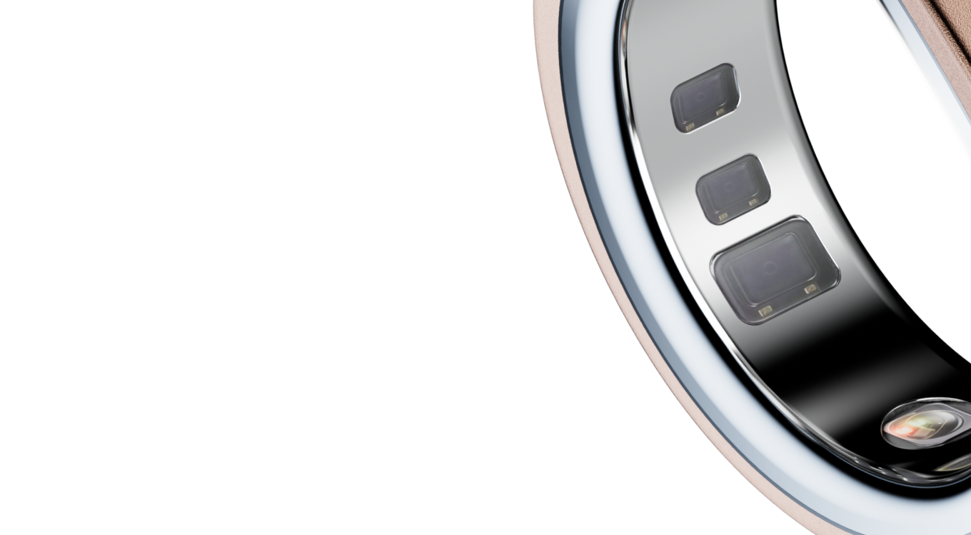 Sensores interiores en Glorify Ring
